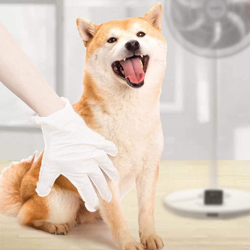 ¿Es bueno utilizar guantes no tejidos desechables para mascotas?