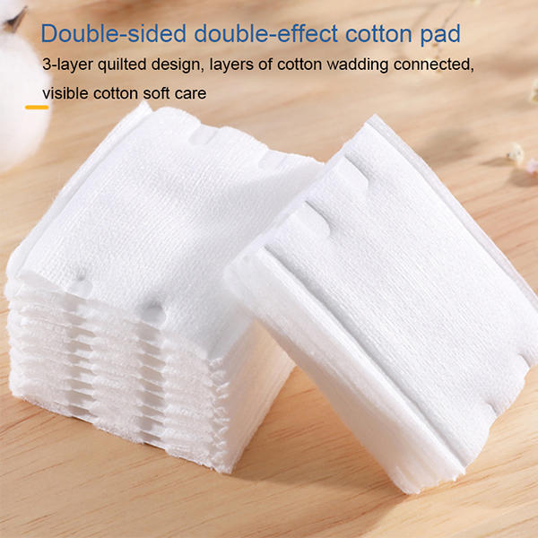 Almohadilla de algodón de doble efecto de doble cara